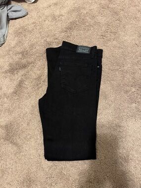 Levi's 311 Shaping Skinny Black Slim Straight Jeans